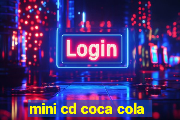 mini cd coca cola